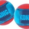 Kong Hondenspeelgoed Squeezz Action Bal Large Rood/blauw D 8 Cm 2 Stuks -Beeztees || ROYAL CANIN || FLEXI Verkoopwinkel 0035585464022 0 1