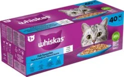 Whiskas Kattenvoer In Gelei Vis Selectie Vis Adult 85 G 40 Stuks -Beeztees || ROYAL CANIN || FLEXI Verkoopwinkel 3065890155060 3