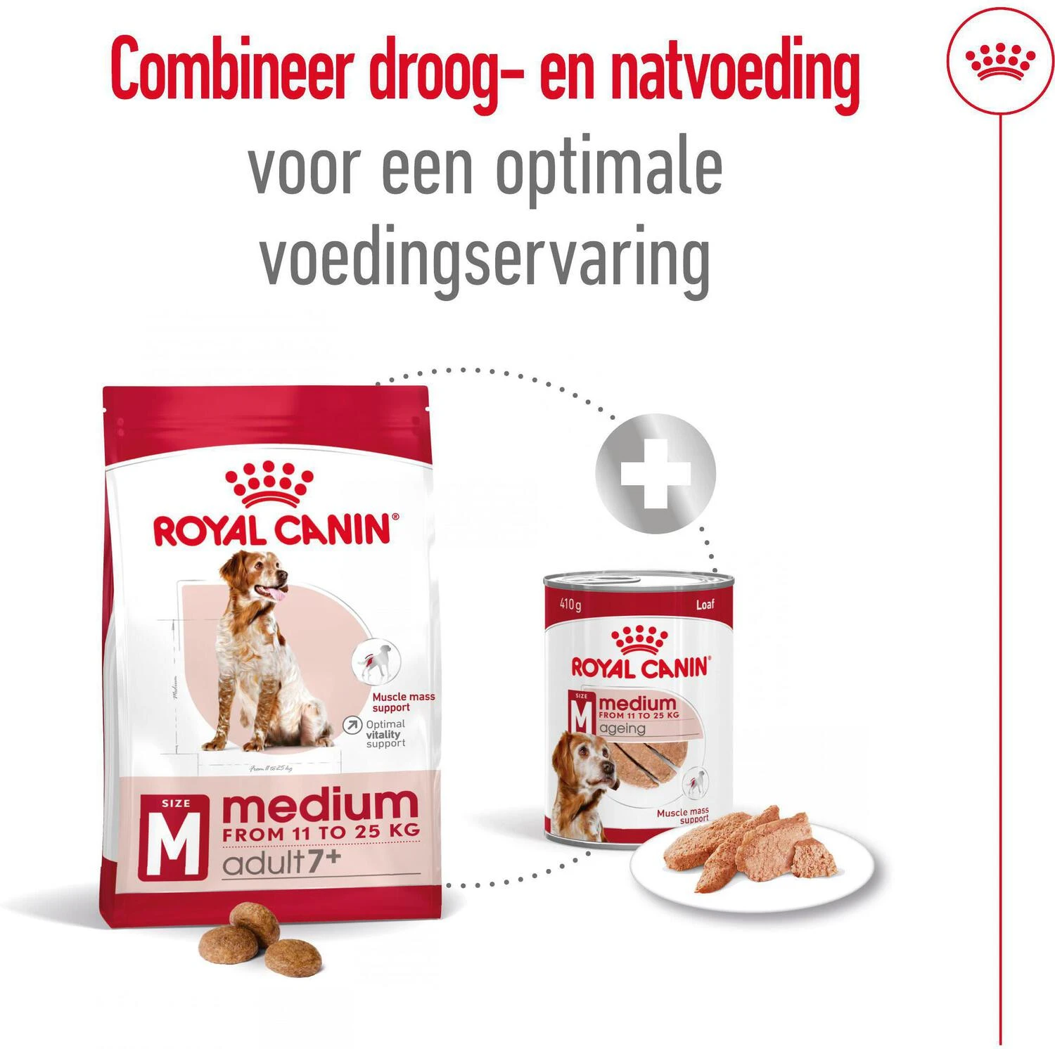 Royal Canin Medium Adult 7+ 4 Kg 7 Royal Canin Medium Adult 7+ 4 Kg - Afbeelding 5