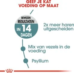 Royal Canin Kattenvoer Hairball Care 2 Kg -Beeztees || ROYAL CANIN || FLEXI Verkoopwinkel 3182550721400 3