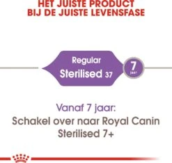 Royal Canin Kattenvoer Sterilised 37 10 Kg -Beeztees || ROYAL CANIN || FLEXI Verkoopwinkel 3182550737623 4