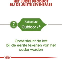 Royal Canin Kattenvoer Outdoor 7+ 10 Kg -Beeztees || ROYAL CANIN || FLEXI Verkoopwinkel 3182550784498 4