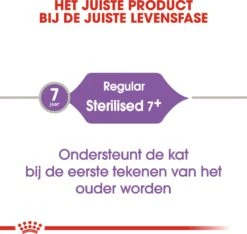 Royal Canin Kattenvoer Sterilised 7+ 1,5 Kg -Beeztees || ROYAL CANIN || FLEXI Verkoopwinkel 3182550784566 4