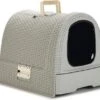 Curver Kattenbak Style Grijs 51 X 38,5 X 39,5 Cm -Beeztees || ROYAL CANIN || FLEXI Verkoopwinkel 3253920615183 1