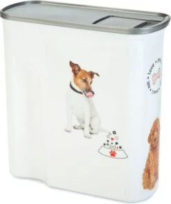 Curver Voerton Hond Wit 6 L / 2,5 Kg