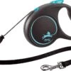 Flexi Rollijn Black Design Koord M Blauw 5 M -Beeztees || ROYAL CANIN || FLEXI Verkoopwinkel 4000498033432 1