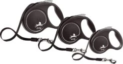 Flexi Hondenriem Rollijn Black Design Tape L Zwart 5 M 7 Flexi Hondenriem Rollijn Black Design Tape L Zwart 5 M -Beeztees || ROYAL CANIN || FLEXI Verkoopwinkel 4000498034101 3