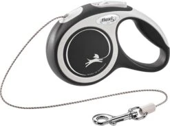 Flexi Rollijn New Comfort Koord XS Zwart 3 M