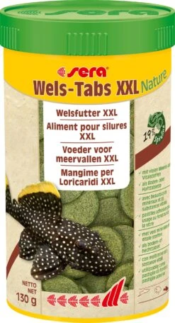 Sera Visvoer Wels-Tabs XXL Nature 250 Ml