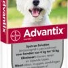Advantix Spot-on 100 Anti Vlooien- En Tekenmiddel 4 Pipetten 4 -10 Kg