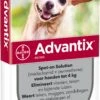 Advantix Spot-on 40 Anti Vlooien- En Tekenmiddel 4 Pipetten 1,5 - 4 Kg -Beeztees || ROYAL CANIN || FLEXI Verkoopwinkel 4007221048138 1