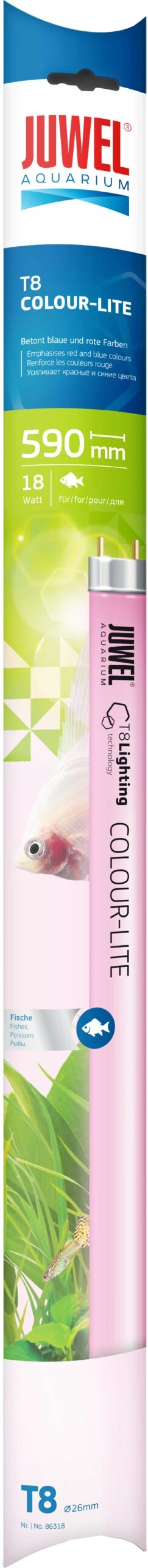 Juwel Aquarium Verlichting Colour-Lite T8 18 W 59 Cm
