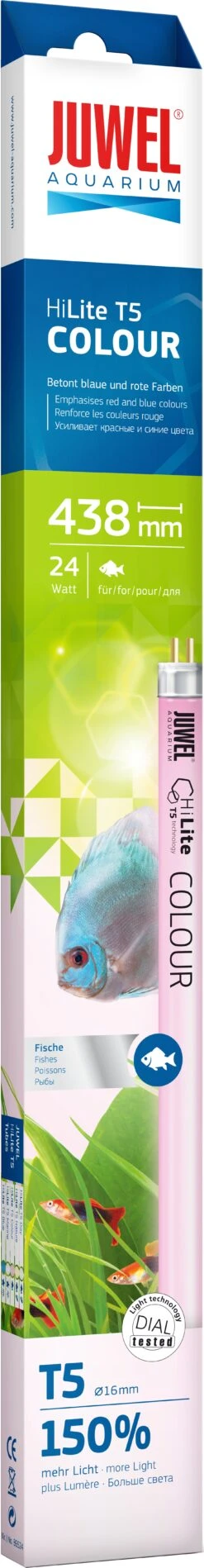 Juwel Aquarium Verlichting HiLite Colour T5 24 W 43,8 Cm