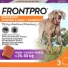 Frontpro Kauwtablet Vlooien- En Tekenmiddel Hond 25-50 Kg 3 Stuks -Beeztees || ROYAL CANIN || FLEXI Verkoopwinkel 4064951004216 0