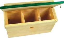 Vogelbescherming Nederland Nestkast Mus Groen 41 X 18 X 30,8 Cm