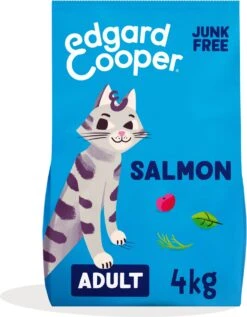 Edgard & Cooper Kattenvoer Zalm Adult 4 Kg