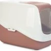 Savic Kattenbak Nestor Roze / Wit 56 X 39 X 39 Cm