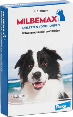 Milbemax Ontwormingsmiddel Hond Groot > 5 Kg 2 Tabletten