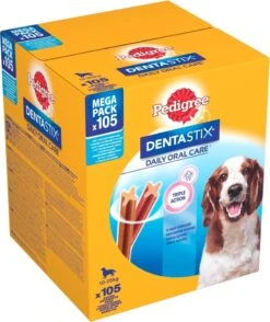Pedigree Kauwstaaf Dentastix Medium 105 Stuks