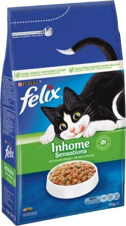 Felix Inhome Sensations Kattenvoer Kip Groenten 4 Kg