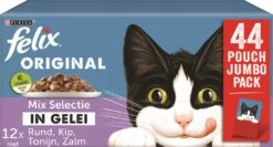 Felix Kattenvoer In Gelei Original Mix Selectie Adult 85 G 44 Stuks