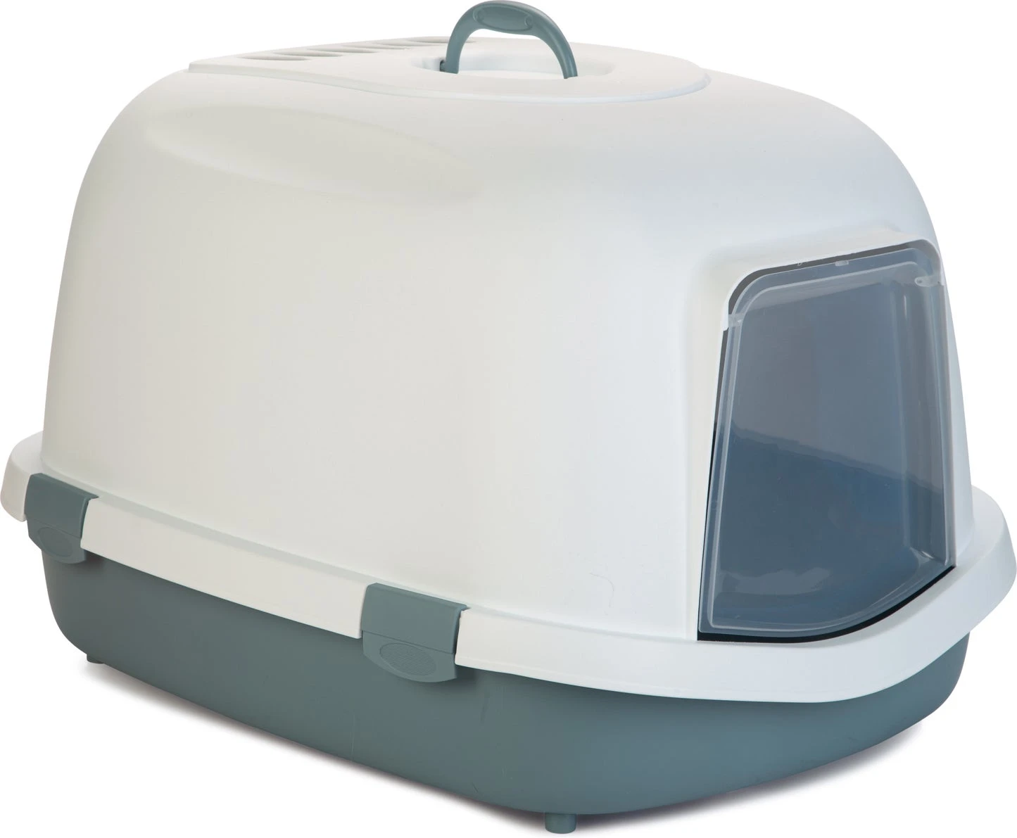 Stefanplast Kattenbak Super Queen Wit/blauw 55 X 71 X 46 Cm 3 Stefanplast Kattenbak Super Queen Wit/blauw 55 X 71 X 46 Cm