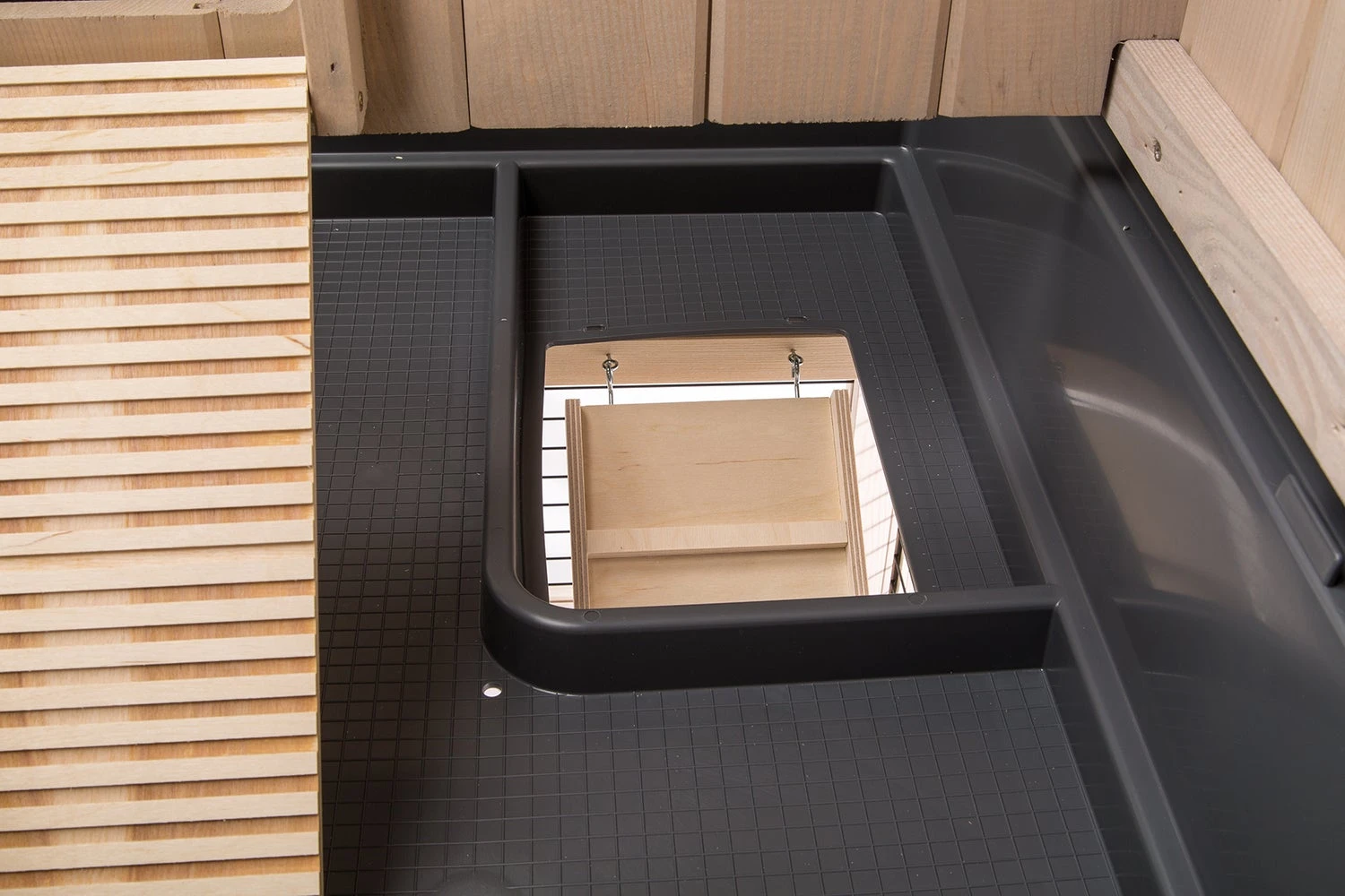 Ferplast Konijnenhok Ranch 140 Plus Naturel 140 X 75 X 103 Cm 8 Ferplast Konijnenhok Ranch 140 Plus Naturel 140 X 75 X 103 Cm - Afbeelding 6