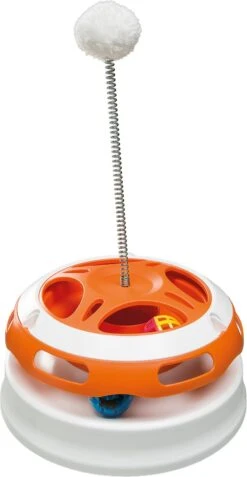 Ferplast Kattenspeelgoed Vertigo Oranje D 24 H 36,5 Cm