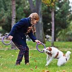 Ferplast Hondenspeelgoed Puller Mini Paars D 18 H 4,7 Cm 2 Stuks -Beeztees || ROYAL CANIN || FLEXI Verkoopwinkel 8010690183015 2