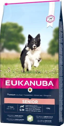 Eukanuba Hondenvoer Senior Klein/middel Lam En Rijst 12 Kg -Beeztees || ROYAL CANIN || FLEXI Verkoopwinkel 8710255121390 2