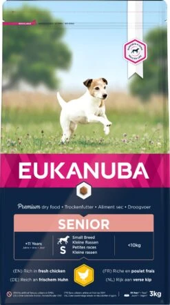 Eukanuba Hondenvoer Senior Klein Kip 3 Kg