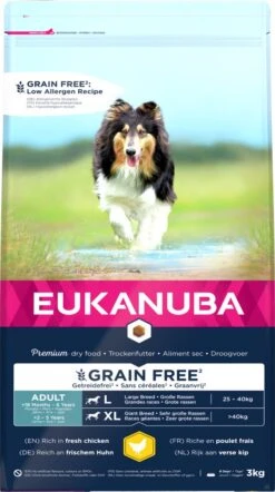 Eukanuba Hondenvoer Adult Large Kip 3 Kg