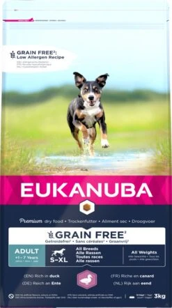 Eukanuba Hondenvoer Adult Eend 3 Kg