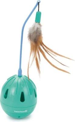 Beeztees Kattenspeelgoed Wobbler Turino Mint D 7 H 9 Cm