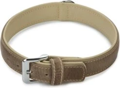 Beeztees Hondenhalsband Comfort Grijs 55 X 3 Cm