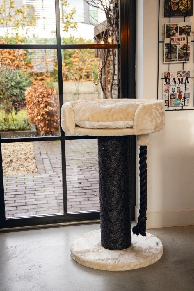 Beeztees Krabpaal Tura Crème D 60 H 100 Cm 5 Beeztees Krabpaal Tura Crème D 60 H 100 Cm - Afbeelding 3