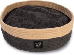 Beeztees Kattenmand Minus One Xana Grijs/bruin D 45 H 14 Cm