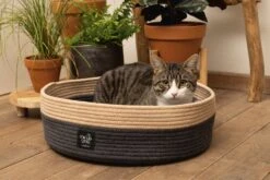 Beeztees Kattenmand Minus One Xana Grijs/bruin D 45 H 14 Cm -Beeztees || ROYAL CANIN || FLEXI Verkoopwinkel 8712695197188 6