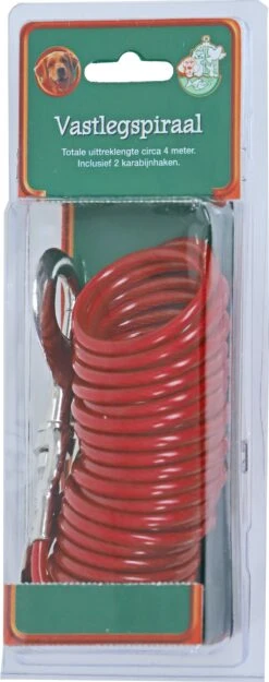 Boon Vastlegspiraal Rood 4 M