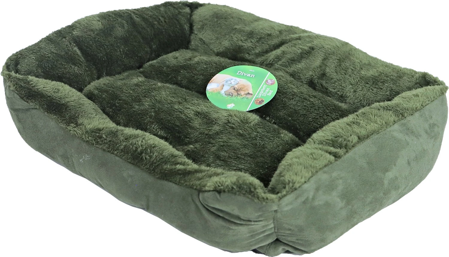 Boon Honden- En Kattenmand Divan Groen 50 X 40 X 15 Cm 5 Boon Honden- En Kattenmand Divan Groen 50 X 40 X 15 Cm - Afbeelding 3