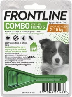 Frontline Combo Spot-on Puppy S 2-10 Kg