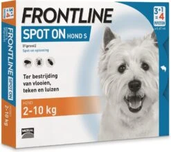 Frontline Spot On Hond S 2-10 Kg 4 Stuks
