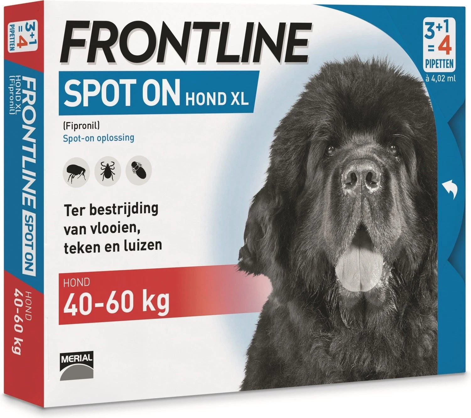 Frontline Spot On Hond XL 40-60 Kg 4 Stuks 3 Frontline Spot On Hond XL 40-60 Kg 4 Stuks