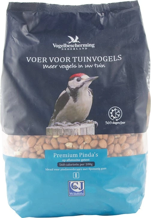 Vogelbescherming Nederland Premium Pinda's 4L 3 Vogelbescherming Nederland Premium Pinda's 4L