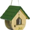 Vogelbescherming Nederland Vogelvoederhuis Nashville Pinda Groen 21 X 19 X 20 Cm -Beeztees || ROYAL CANIN || FLEXI Verkoopwinkel 8714335932043