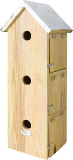 Esschert Design Mussenvilla Naturel 19,5 X 17 X 51 Cm