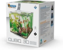 SuperFish Aquarium QubiQ 30 Zwart 30 L 5 SuperFish Aquarium QubiQ 30 Zwart 30 L -Beeztees || ROYAL CANIN || FLEXI Verkoopwinkel 8715897039041 2