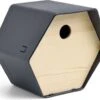 Capi Europe Vogelhuis Hive Rond Antraciet 19 X 22 X 20 Cm -Beeztees || ROYAL CANIN || FLEXI Verkoopwinkel 8716443107184 0 1