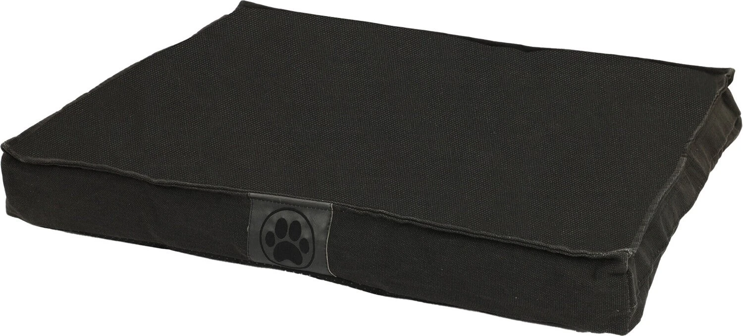 Overseas Petlife Hondenkussen Canvas Zwart 110 X 70 X 10 Cm 3 Overseas Petlife Hondenkussen Canvas Zwart 110 X 70 X 10 Cm