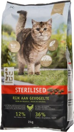 Intratuin Premium Kattenvoer Sterilised 2 Kg